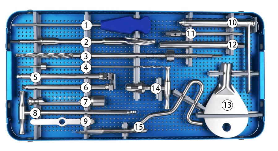 Orthopedic Surgical Equipment PFNA Nail Instruments Set